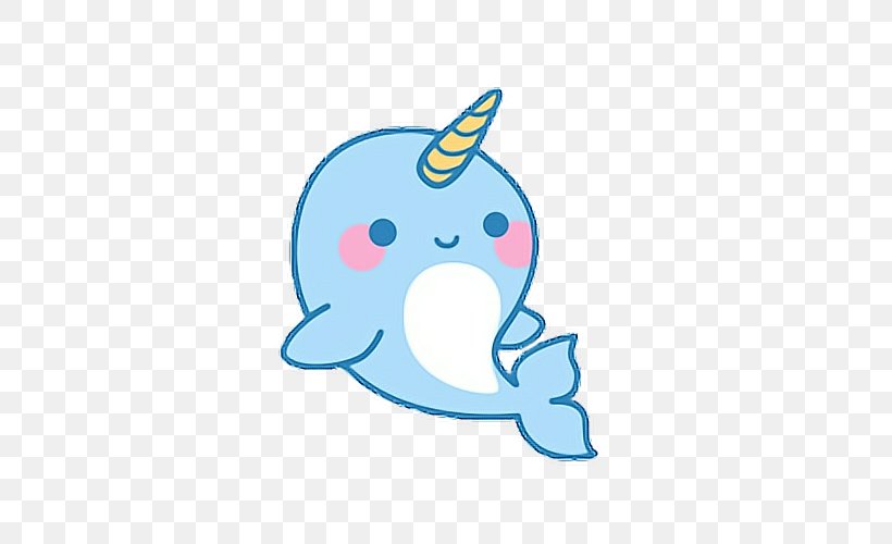 Narwhal Cuteness Unicorn Drawing Clip Art, PNG, 600x500px, Narwhal, Animal, Area, Artwork, Blue Download Free