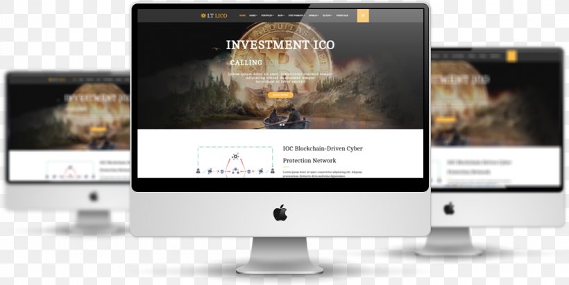 Responsive Web Design Web Template System, PNG, 1129x567px, Responsive Web Design, Bootstrap, Brand, Cryptocurrency, Css Framework Download Free
