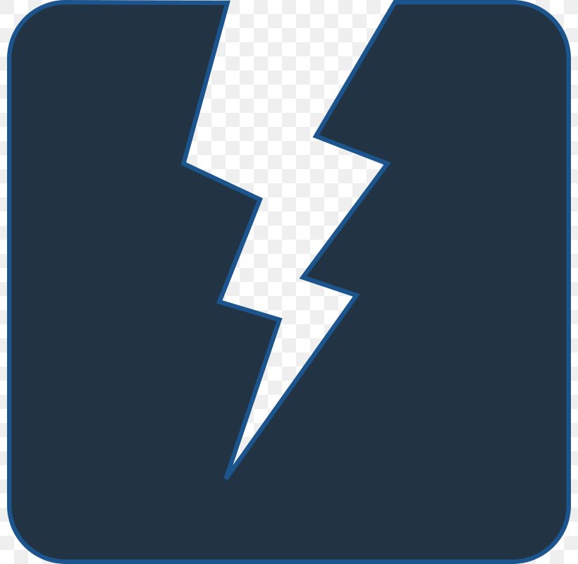 Euclidean Vector Illustration, PNG, 800x800px, Lightning, Blue, Brand, Electricity, Logo Download Free