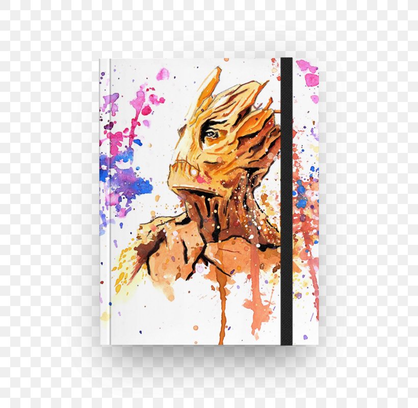 Groot Paper Drawing Notebook, PNG, 800x800px, Groot, Art, Cardboard, Drawing, Marvel Comics Download Free