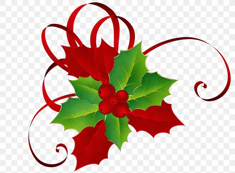 Christmas Poinsettia, PNG, 1283x947px, Watercolor, Art, Christmas, Christmas Day, Christmas Plants Download Free