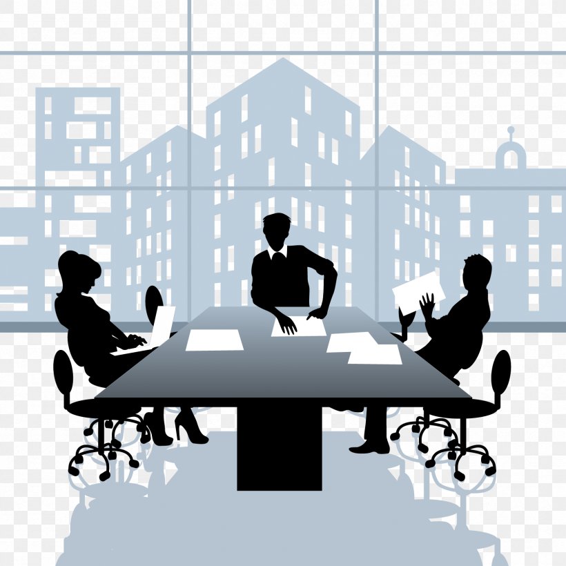 Meeting Business Silhouette, PNG, 1666x1666px, Meeting, Business, Business Consultant, Businessperson, Chair Download Free