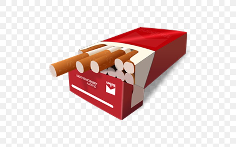 Cigarette Download, PNG, 512x512px, Cigarette, Box, Cigarette Pack, Computer Graphics, Marlboro Download Free