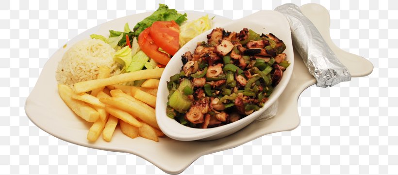 French Fries Mediterranean Cuisine Vegetarian Cuisine Greek Cuisine Junk Food, PNG, 720x361px, French Fries, American Food, Cuisine, Dish, Fast Food Download Free
