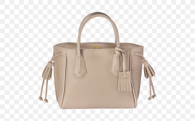 Handbag Longchamp Tote Bag Leather, PNG, 510x510px, Bag, Beige, Briefcase, Brown, Bum Bags Download Free