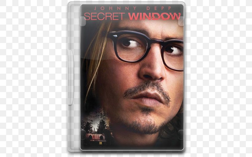 Johnny Depp Secret Window Mort Rainey Film Poster, PNG, 512x512px, Johnny Depp, Actor, Album Cover, Beard, Chin Download Free