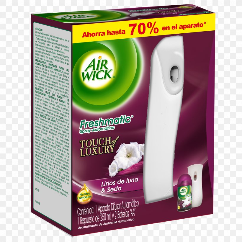 Air Wick Air Fresheners Aromatitzant Perfume Aerosol, PNG, 2000x2000px, Air Wick, Aerosol, Aerosol Spray, Air Fresheners, Aromatitzant Download Free