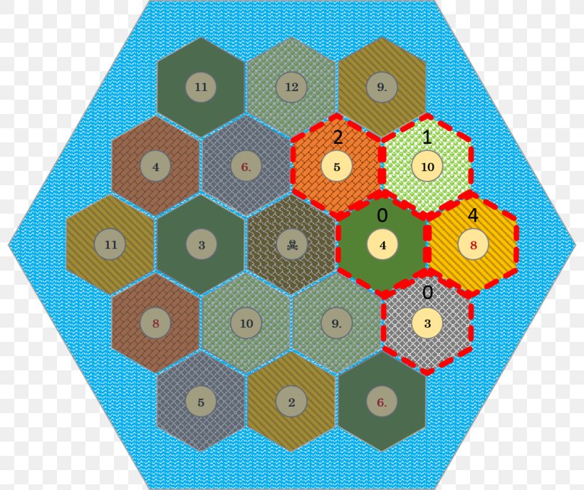 Catan Board Game Strategy Pattern, PNG, 800x688px, 1995, Catan, Area, Blue, Board Game Download Free