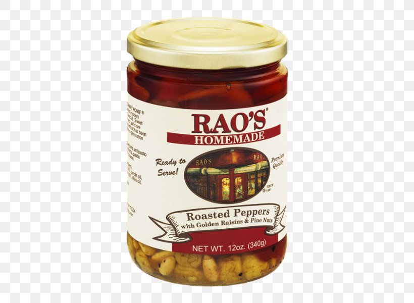 Rao's Relish Chutney Food Peppers, PNG, 600x600px, Relish, Chutney, Condiment, Conserveringstechniek, Food Download Free