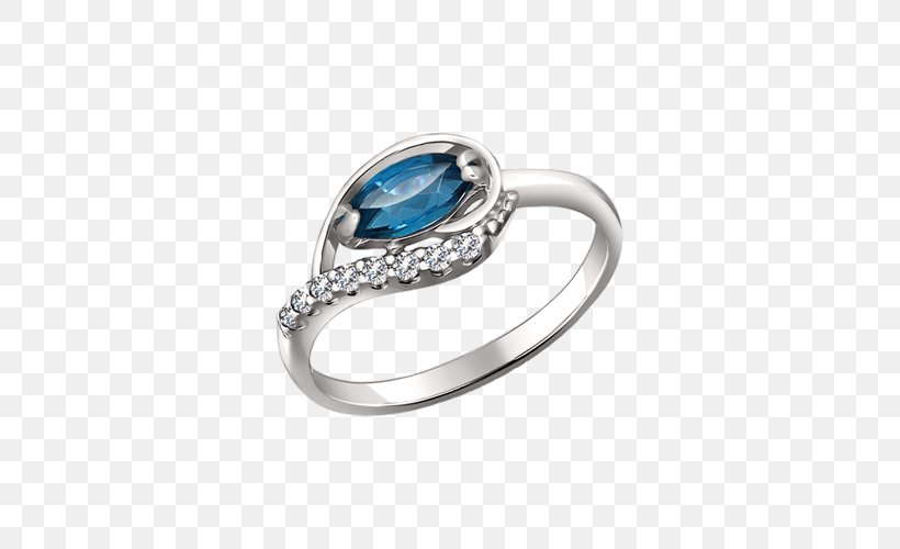Sapphire Ring Silver Cubic Zirconia Topaz, PNG, 500x500px, Sapphire, Amethyst, Artikel, Blue, Body Jewelry Download Free