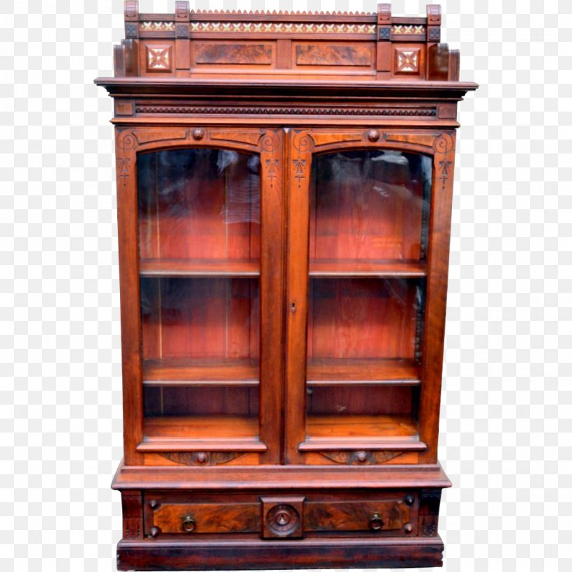 Antique Bookcase Furniture Eastlake Movement Cabinetry, PNG, 1039x1039px, Antique, Antique Furniture, Bookcase, Cabinetry, Chiffonier Download Free