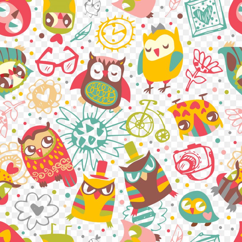 Owl Drawing Illustration, PNG, 1000x1000px, Owl, Area, Art, Cartoon, Decorative Arts Download Free