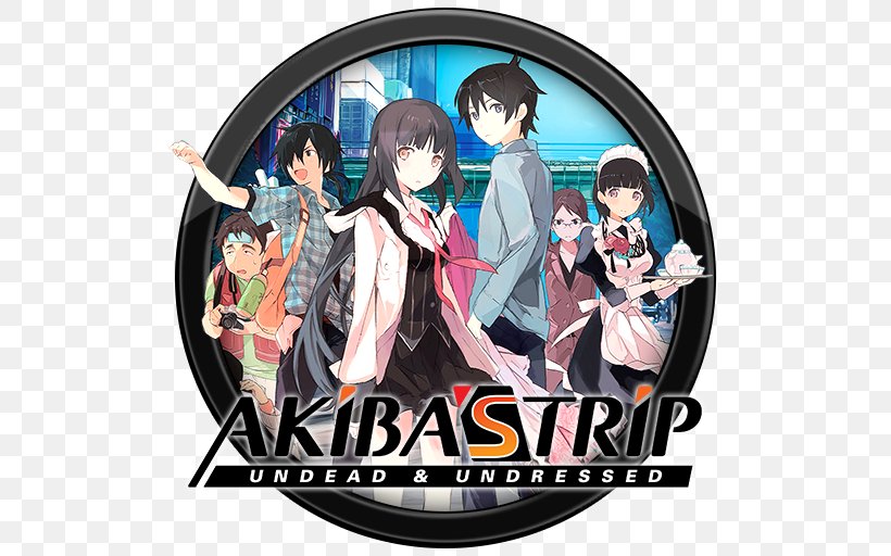 Akiba's Trip: Undead & Undressed Akiba's Beat PlayStation Akihabara, PNG, 512x512px, Watercolor, Cartoon, Flower, Frame, Heart Download Free