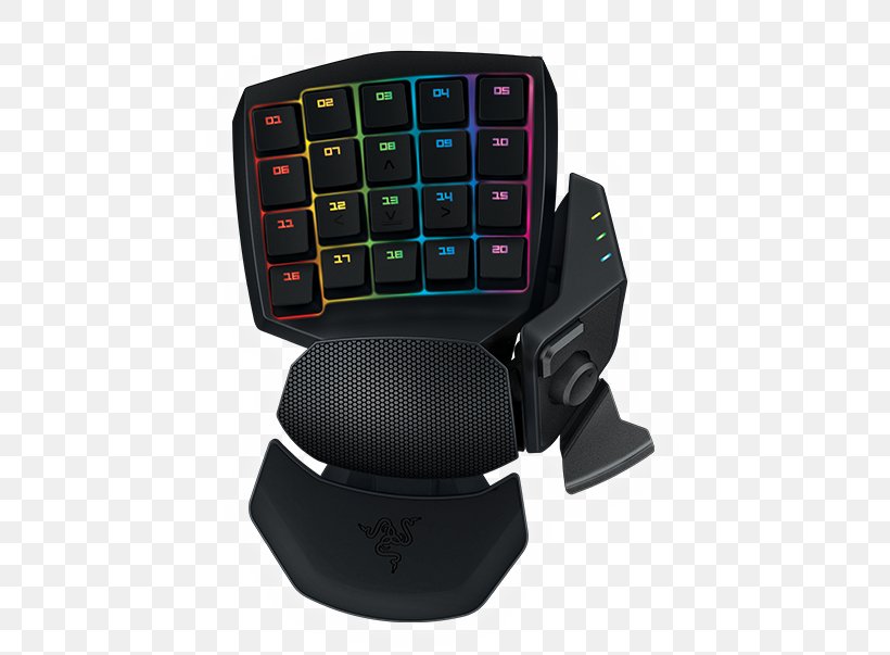 Computer Keyboard Gaming Keypad Razer Inc. Laptop Razer Tartarus Chroma, PNG, 466x603px, Computer Keyboard, Color, Computer Component, Electronic Device, Electronic Instrument Download Free