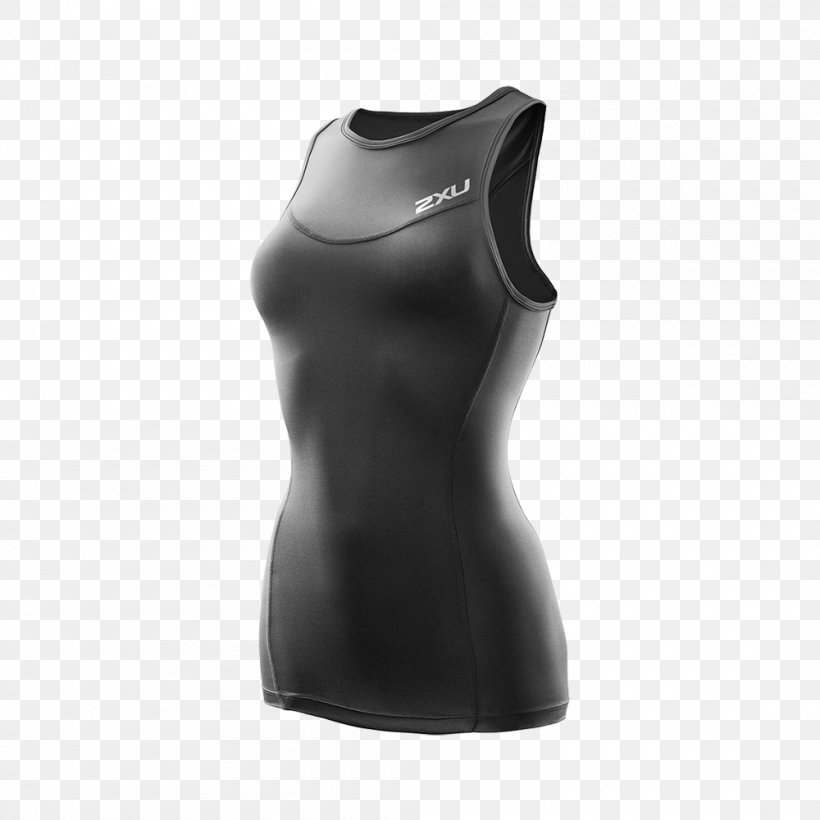 Sleeveless Shirt Suit Costume Gilets Triathlon, PNG, 1000x1000px, Sleeveless Shirt, Active Tank, Active Undergarment, Black, Costume Download Free