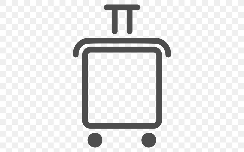 Suitcase Baggage Travel Trolley, PNG, 512x512px, Suitcase, Bag, Baggage, Baggage Allowance, Black Download Free