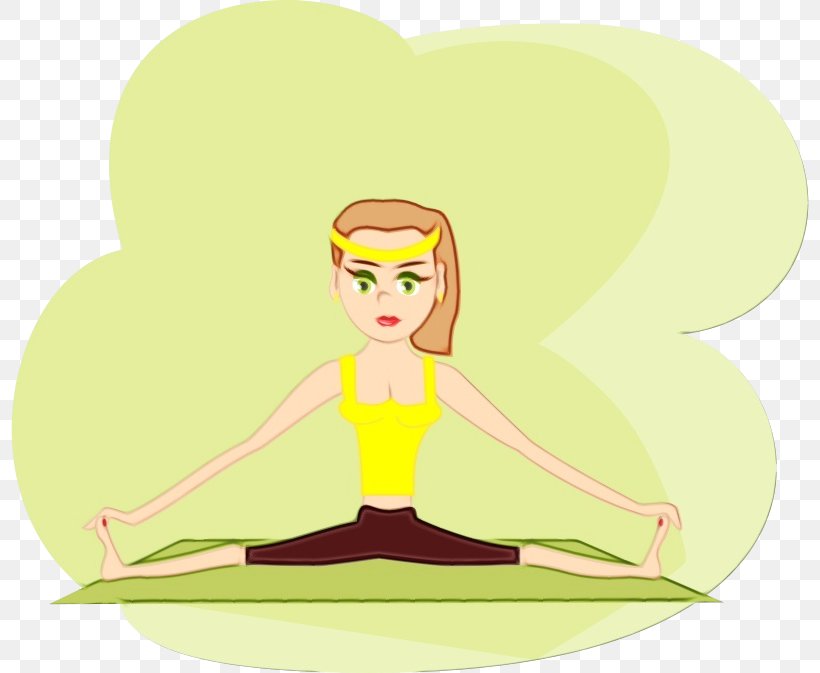 Yoga Background, PNG, 800x673px, Watercolor, Aerobic Exercise, Aerobics, Cartoon, Drawing Download Free