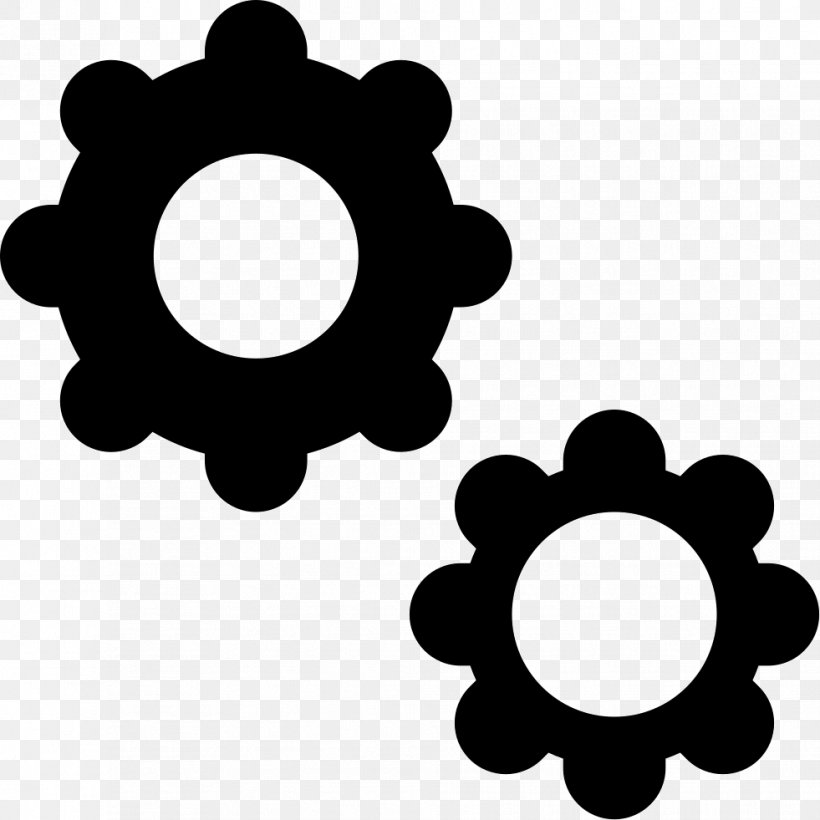 Gear Desktop Wallpaper, PNG, 981x981px, Gear, Black, Black And White, Business, Flower Download Free