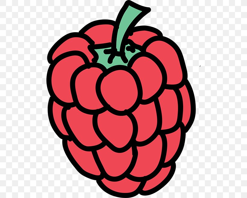 Cartoon Red Raspberry, PNG, 512x659px, Raspberry, Apple, Area, Artwork, Berry Download Free