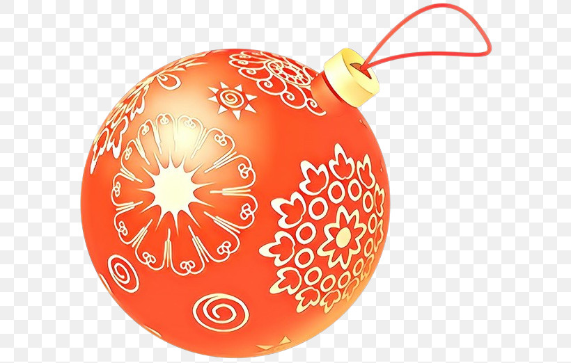 Christmas Ornament, PNG, 600x522px, Orange, Christmas Decoration, Christmas Ornament, Holiday Ornament, Ornament Download Free