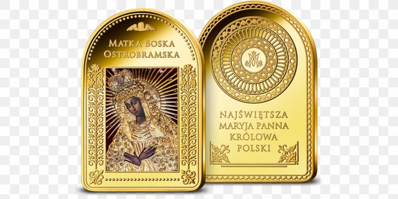 Numismatics Slovakia Gold Coin Medal, PNG, 1000x500px, Numismatics, Coin, Commemorative Medal, Gold, Mary Download Free