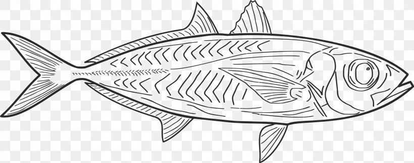 Fish Line Art Drawing Sketch, PNG, 2335x923px, Fish, Art, Artwork, Black And White, Coloring Book Download Free