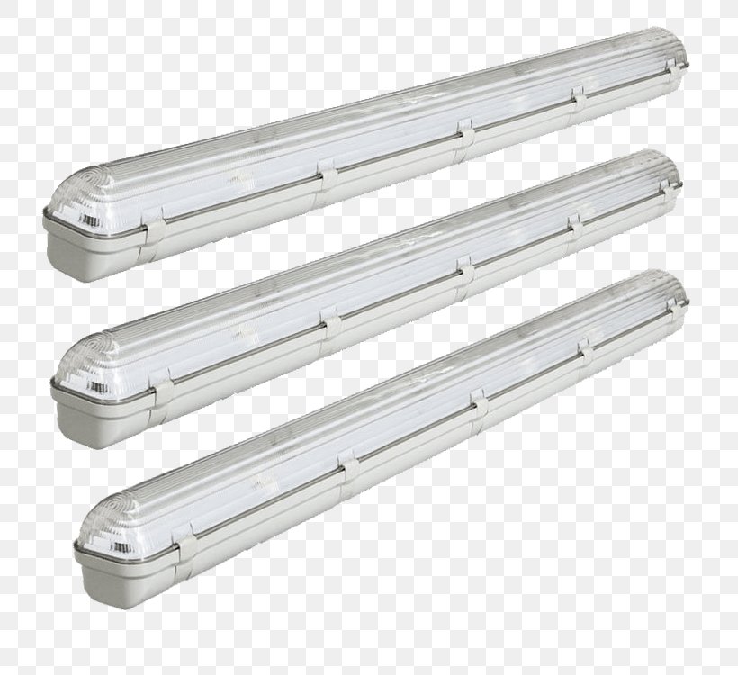 Fluorescent Lamp LED Tube Light Fixture Light-emitting Diode Lighting, PNG, 750x750px, Fluorescent Lamp, Automotive Exterior, Color Rendering Index, Ip Code, Lamp Download Free