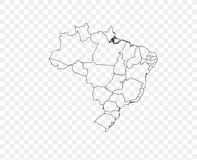 Regions Of Brazil Mapa Polityczna Geography Espírito Santo, PNG, 718x665px, Regions Of Brazil, Area, Biomes In Brazil, Black And White, Brazil Download Free