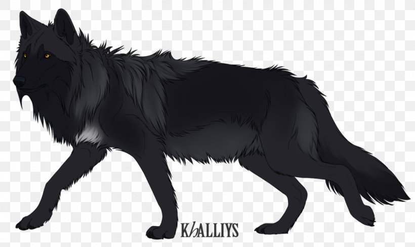 Black Wolf  Mystical Drawings Of A Wolf  1200x1200 PNG Download  PNGkit