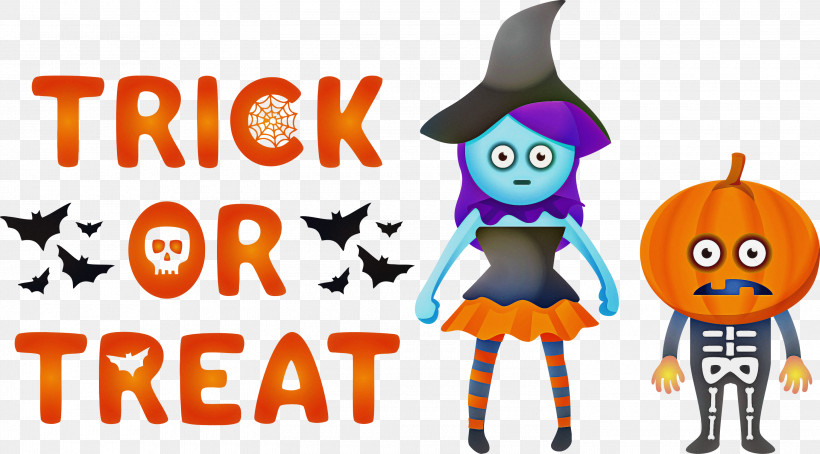 Trick Or Treat Halloween Trick-or-treating, PNG, 3000x1664px, Trick Or Treat, Bag, Clothing, Cricut, Greeting Card Download Free