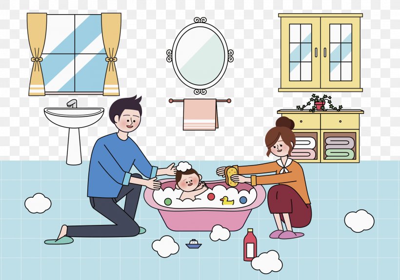 Bathing Infant Bathtub Child, PNG, 2231x1566px, Bathing, Bathtub, Cartoon, Child, Communication Download Free
