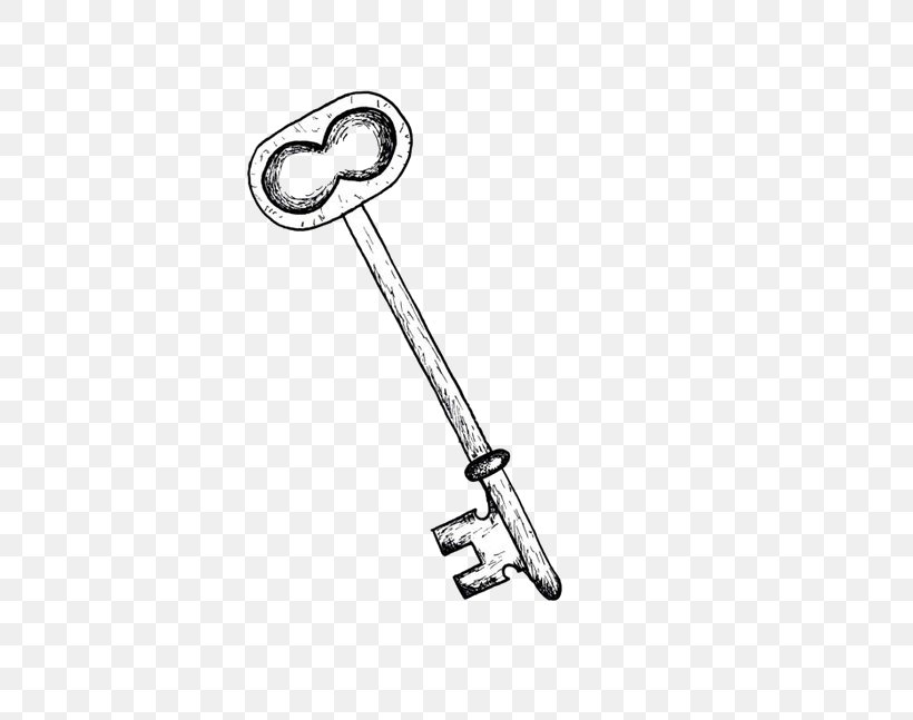 Drawing Skeleton Key, PNG, 500x647px, Drawing, Art, Auto Part, Black And White, Body Jewelry Download Free
