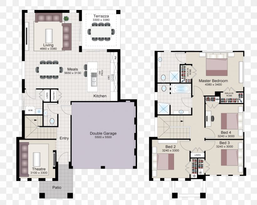 Floor Plan Facade House, PNG, 1000x800px, Floor Plan, Architecture, Area, Balcony, Diagram Download Free