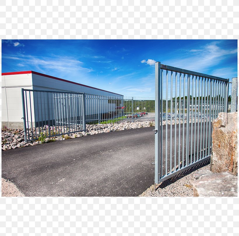 Gate Askersunds Stängsel & Entreprenad AB Industry Fence, PNG, 810x810px, Gate, Abas Protect Ab, Barbed Wire, Commercial Building, Facade Download Free