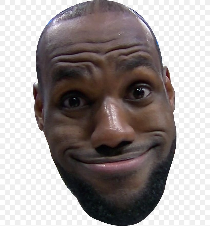 Lebron James Funny Face Cleveland Cavaliers Youtube Png 561x882px