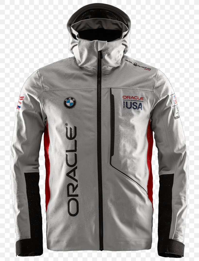 Oracle Team USA 2017 America's Cup Hoodie Jacket Sail Racing, PNG, 1400x1836px, Oracle Team Usa, Brand, Clothing, Daunenjacke, Hood Download Free