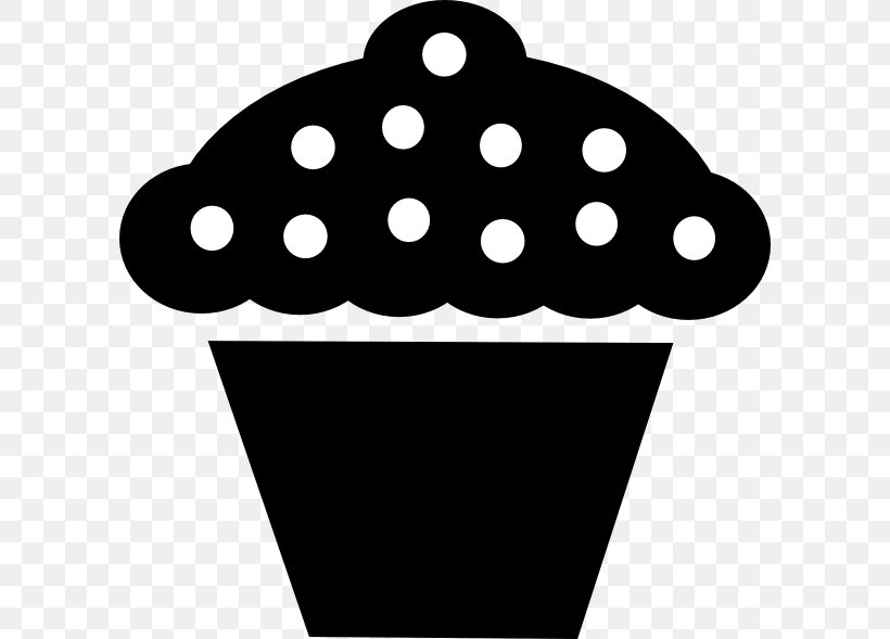 Cupcake Frosting & Icing Muffin Tart Clip Art, PNG, 600x589px, Cupcake, Black And White, Cake, Food, Free Download Free