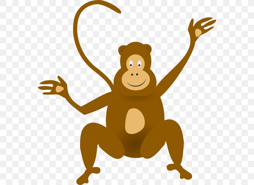 Monkey Jungle Baboons Baby Monkeys Clip Art, PNG, 576x598px, Monkey Jungle, Ape, Art, Baboons, Baby Monkeys Download Free