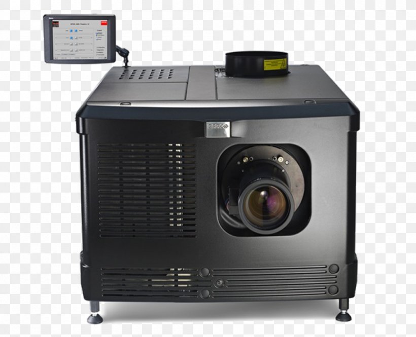 Multimedia Projectors Digital Cinema Barco 4K Resolution, PNG, 1000x812px, 4k Resolution, Multimedia Projectors, Barco, Cinema, Computer Monitors Download Free