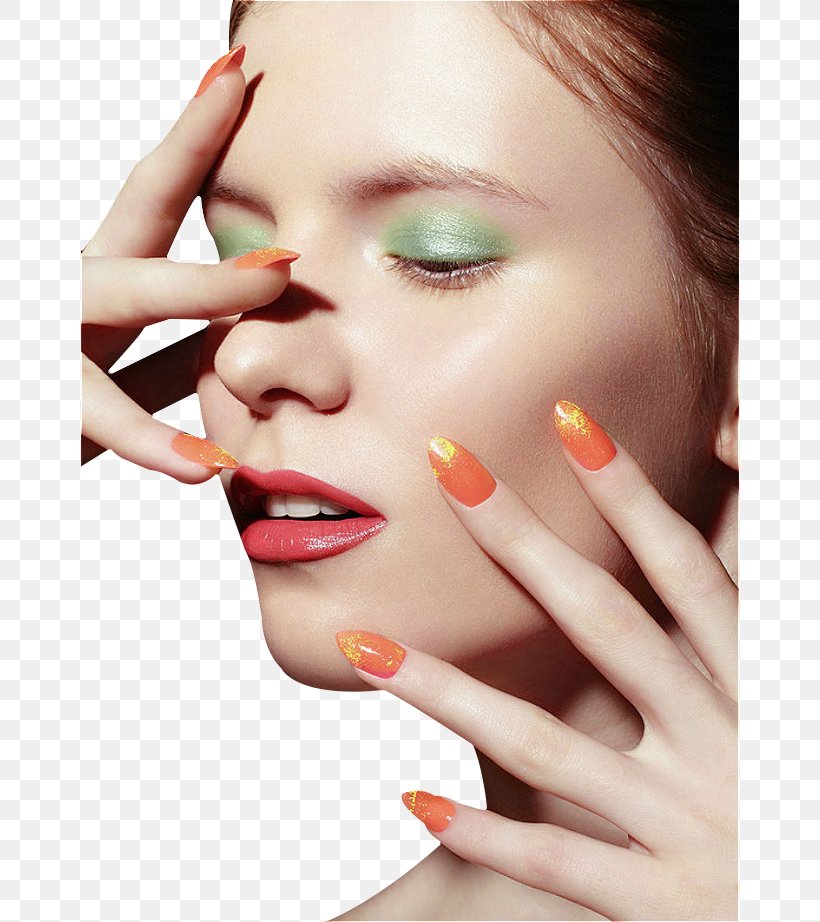 Manicure Nail Beauty Make-up, PNG, 658x922px, Manicure, Beauty, Cheek, Chin, Cosmetics Download Free