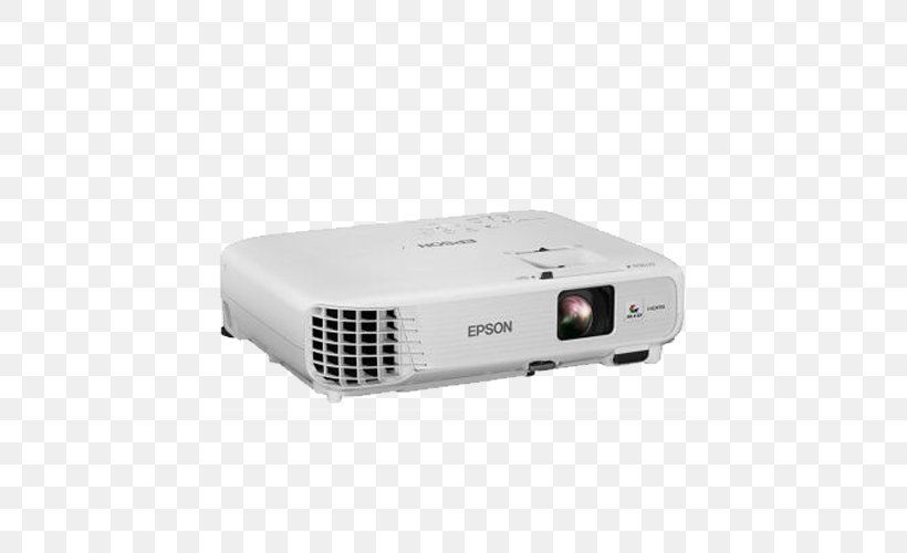 3LCD Video Projector 720p High-definition Television Epson, PNG, 500x500px, Video Projector, Brightness, Display Resolution, Electronic Device, Electronics Download Free