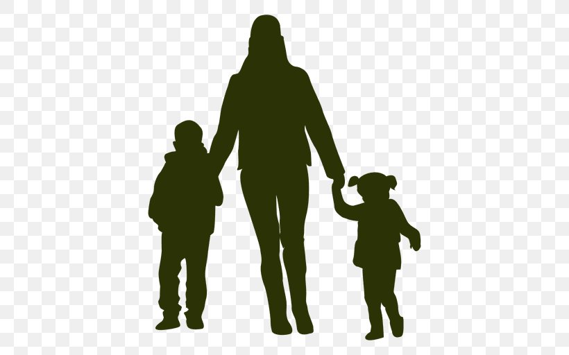 Family Silhouette Mother Child, PNG, 512x512px, Family, Child, Father, Grass, Human Download Free