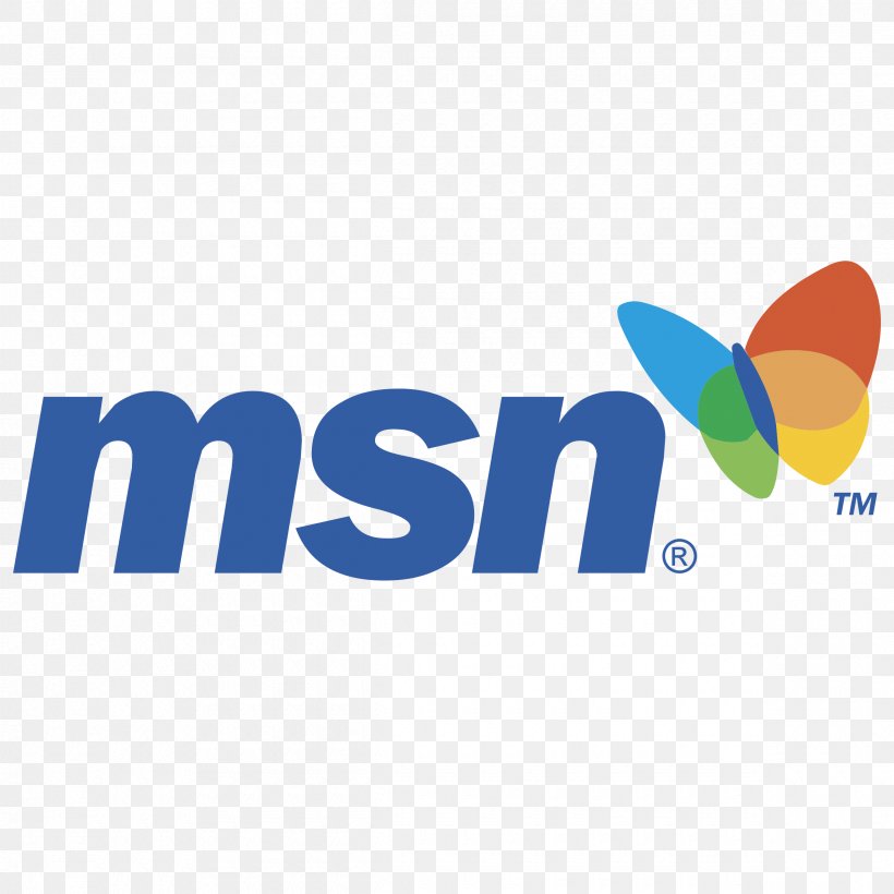 Logo MSN Messenger Bing Search Engine, PNG, 2400x2400px, Logo, Area, Bing, Brand, Computer Network Download Free
