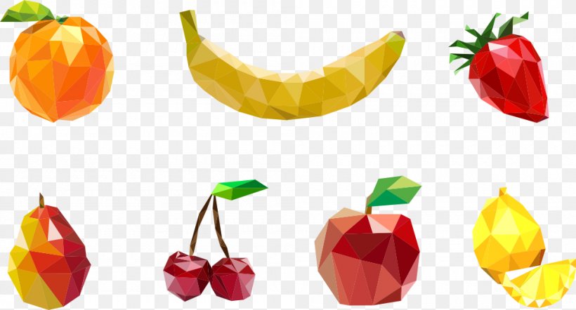 Polygon Apple Fruit Illustration, PNG, 1000x540px, Polygon, Apple, Banana, Bell Peppers And Chili Peppers, Diet Food Download Free