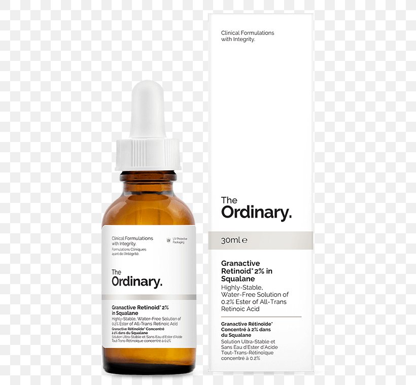 The Ordinary. Granactive Retinoid 2% In Squalane The Ordinary. Advanced Retinoid 2% The Ordinary. 100% Plant-Derived Squalane, PNG, 533x759px, Retinoid, Ageing, Antiaging Cream, Cosmetics, Liquid Download Free