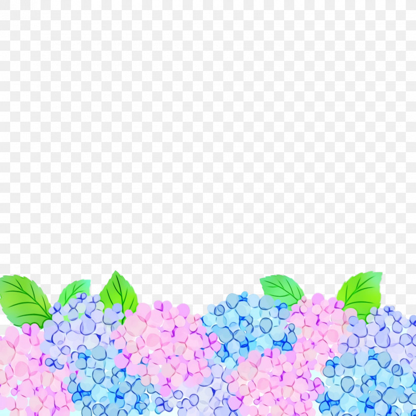 Floral Design, PNG, 1440x1440px, Watercolor, Common Lilac, Floral Design, Hydrangea, Lilac Download Free