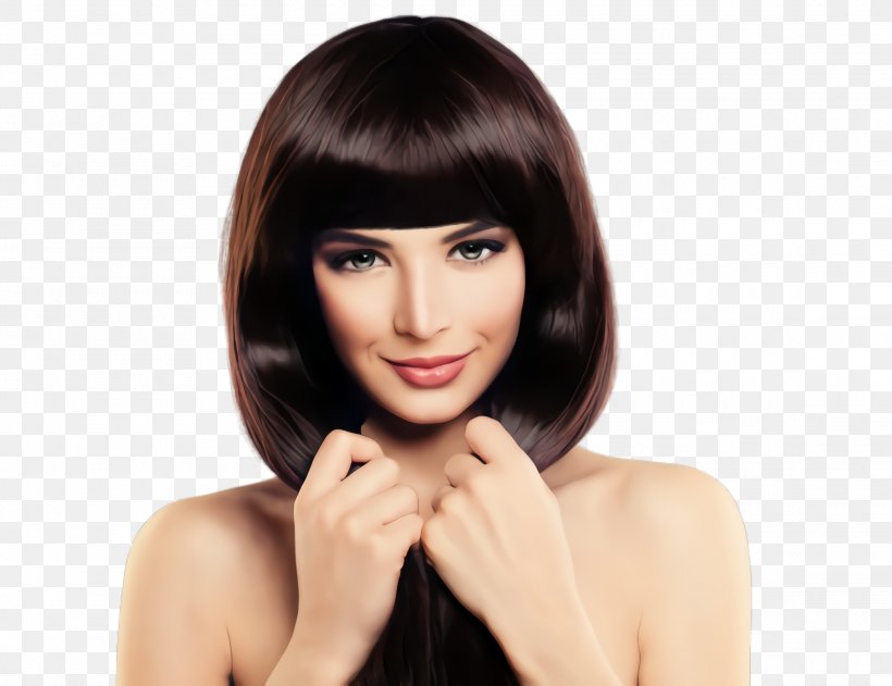 Hair Face Hairstyle Chin Skin, PNG, 2280x1756px, Hair, Bangs, Beauty, Black Hair, Chin Download Free