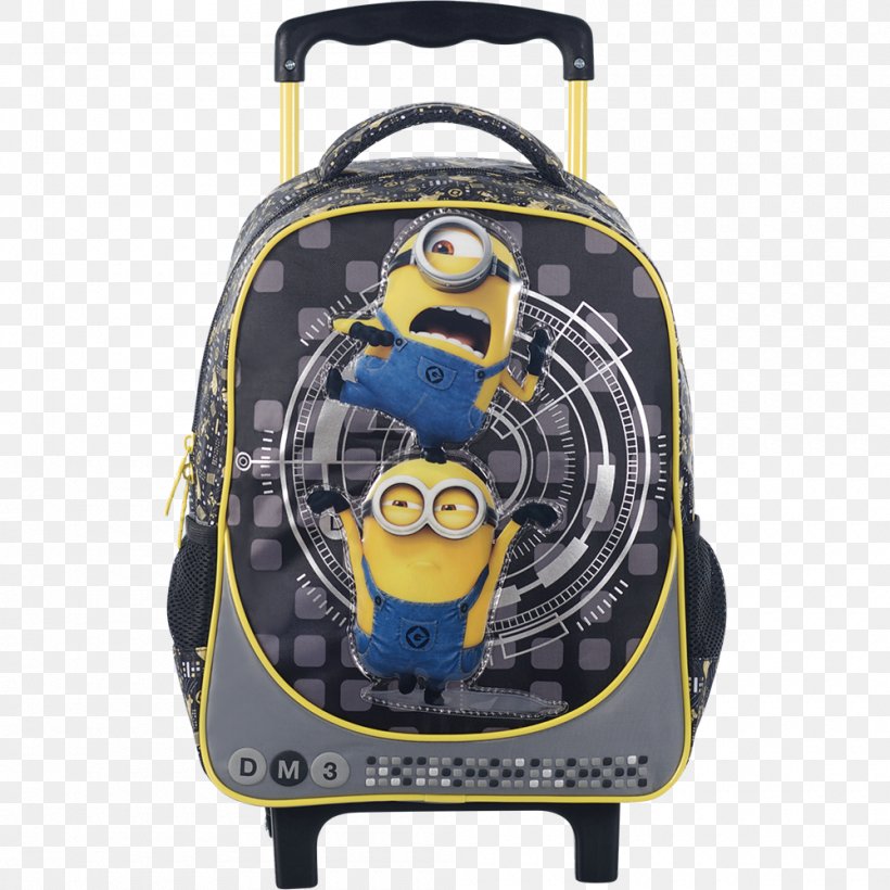 Backpack Dave The Minion Suitcase Universal Pictures Agnes, PNG, 1000x1000px, Backpack, Agnes, Bag, Dave The Minion, Despicable Me Download Free