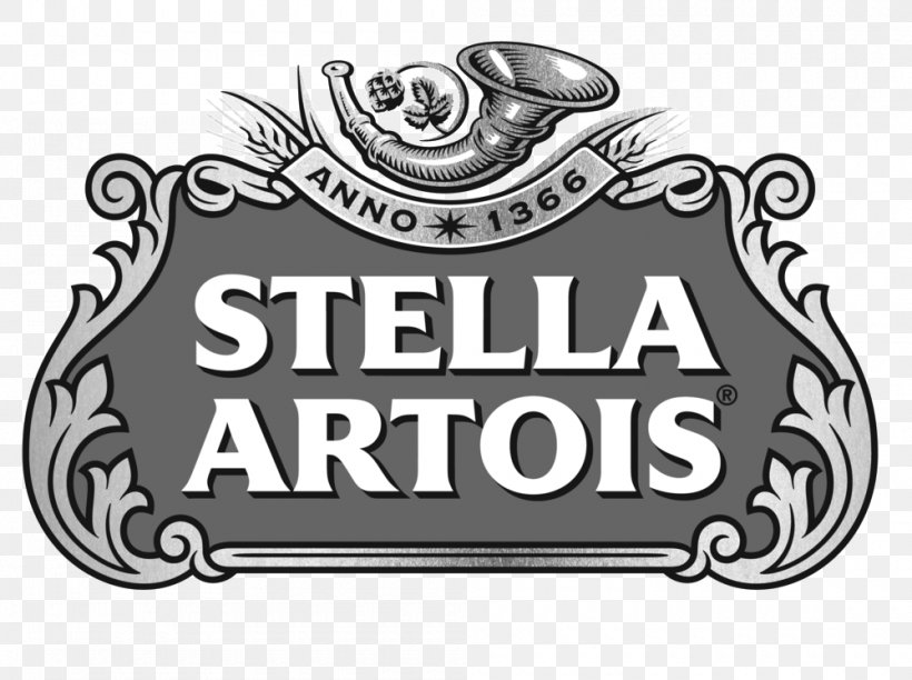 Beer Stella Artois Lager, 12 Pk 22 Fl. Oz. Bottles Logo Brand, PNG, 1000x747px, Beer, Animal, Bar, Black, Black And White Download Free