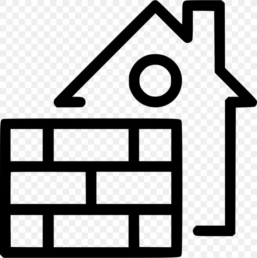 House Building Real Estate Clip Art, PNG, 980x982px, House, Architectural Engineering, Area, Black And White, Brick Download Free